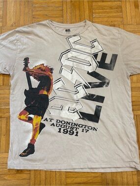2008 AC/DC Live At Donington 1991 Graphic Shirt
